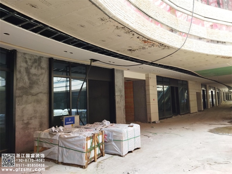 恭祝杭州余杭區美容院裝修設計開(kāi)工大吉