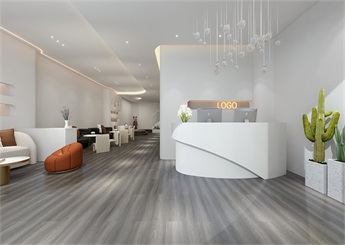 簡(jiǎn)約醫療美容院裝修設計效果圖